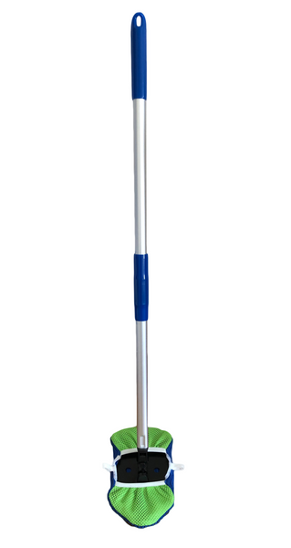 Tubtool® KIT includes scrubber, dry mop and wet microfiber mop headcovers!